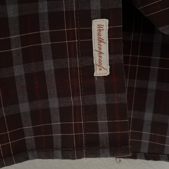 Original Weatherproof vintage plaid button down shirt - Picture 6 of 8